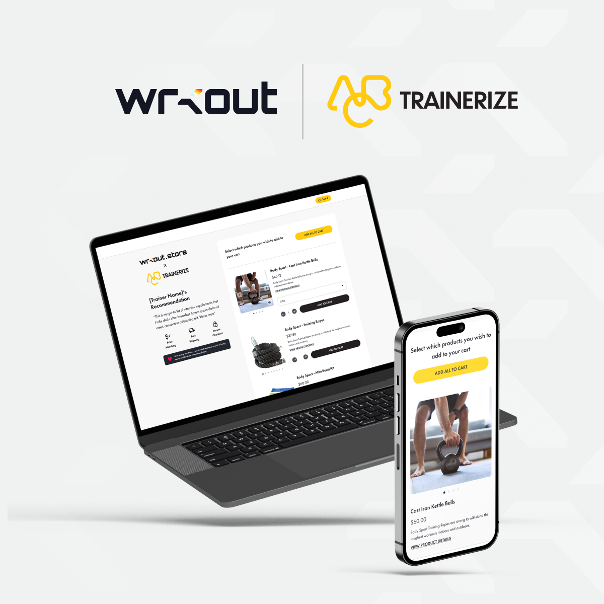 WRKOUT partners with ABC Trainerize